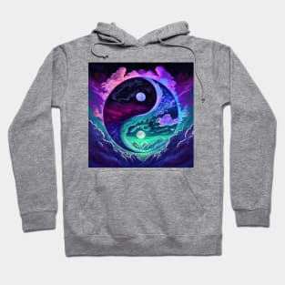 Clouded Yin Yang Hoodie